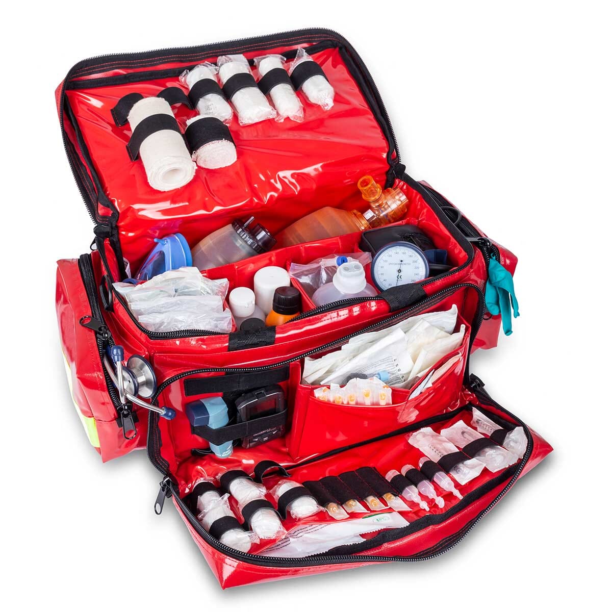 Red Tarpaulin Medium Emergency Bag — EM13.059