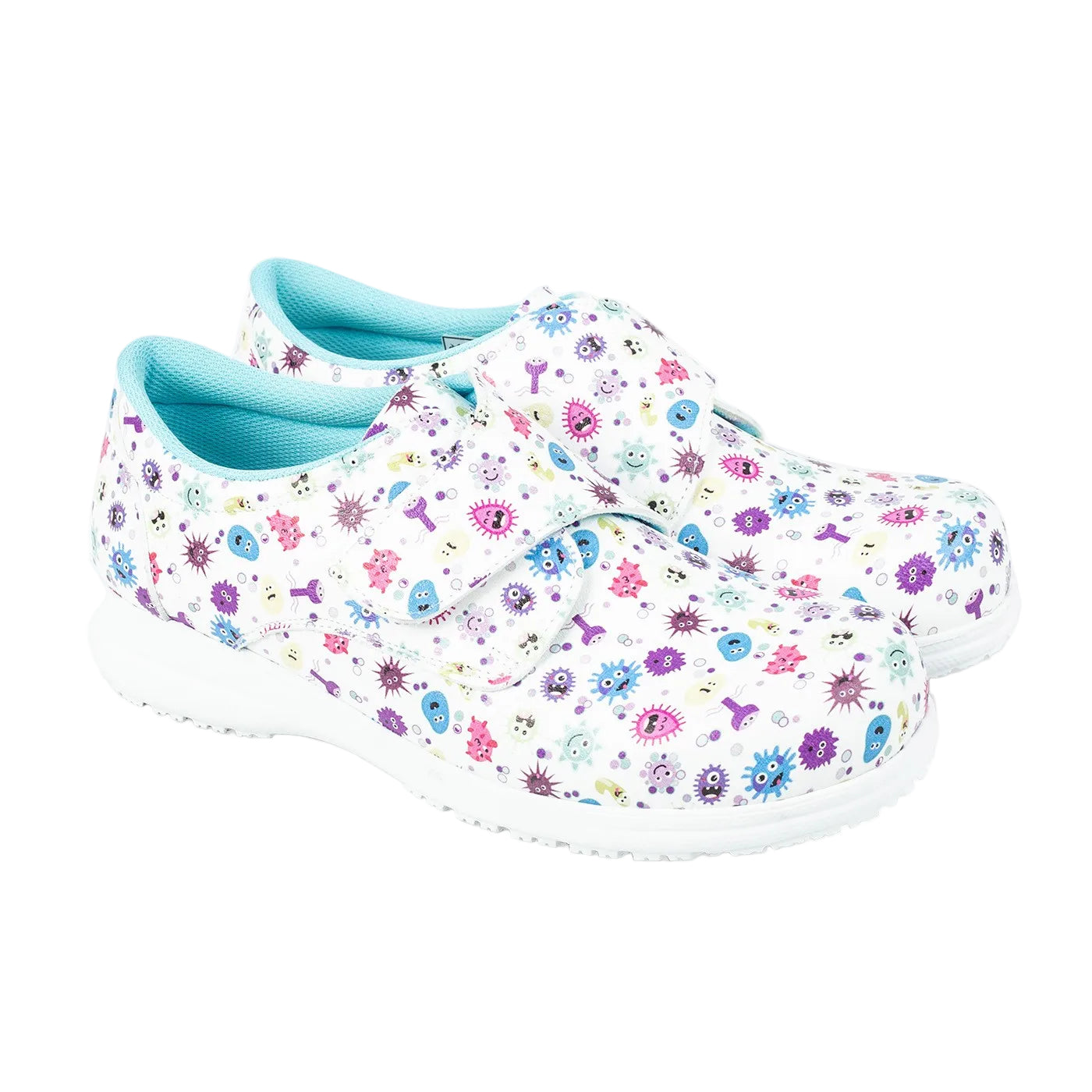 Zapato piel vegana velcro - Virus Collection
