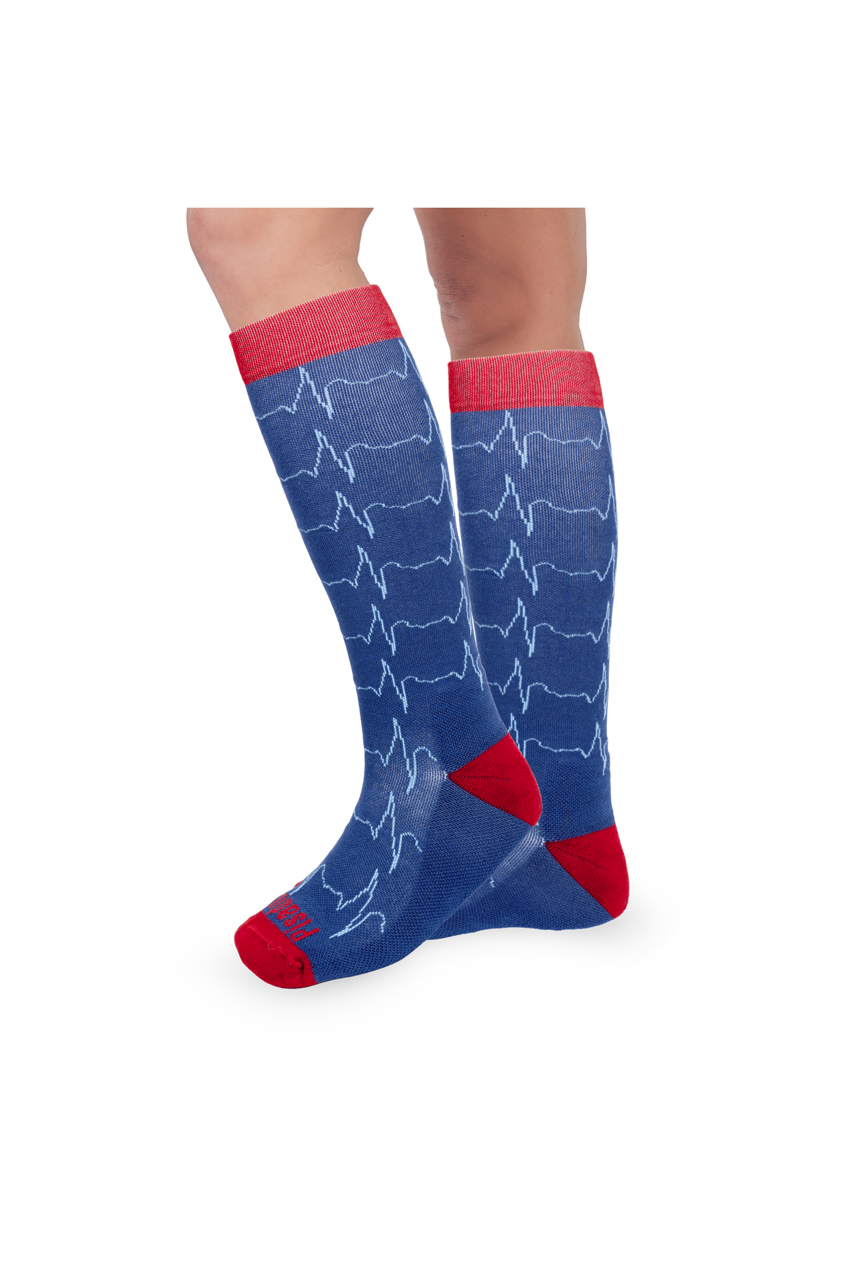 Calcetines Compresivos estampados - Pulsaciones