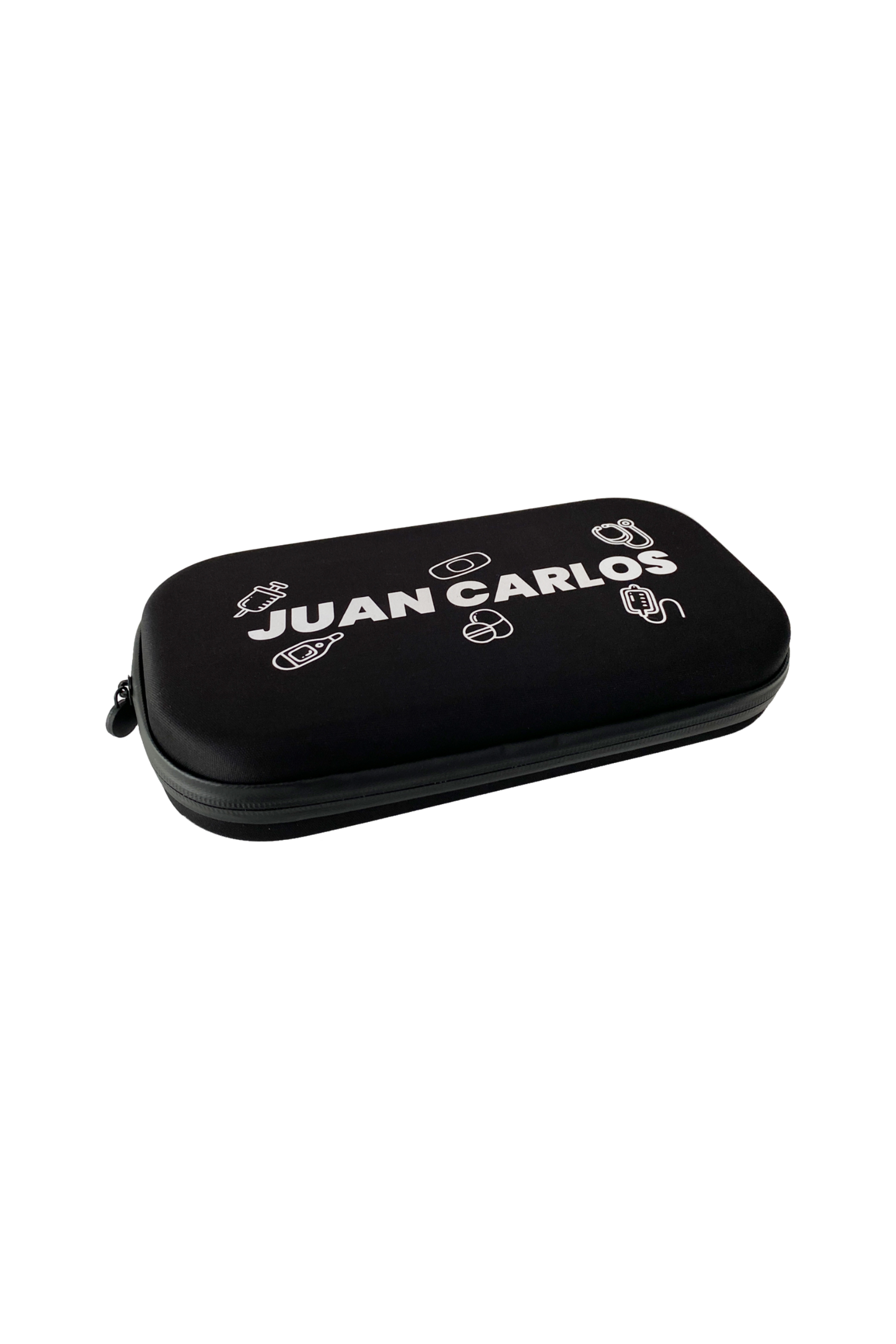 Estuche fonendoscopio, liso o personalizado - Negro