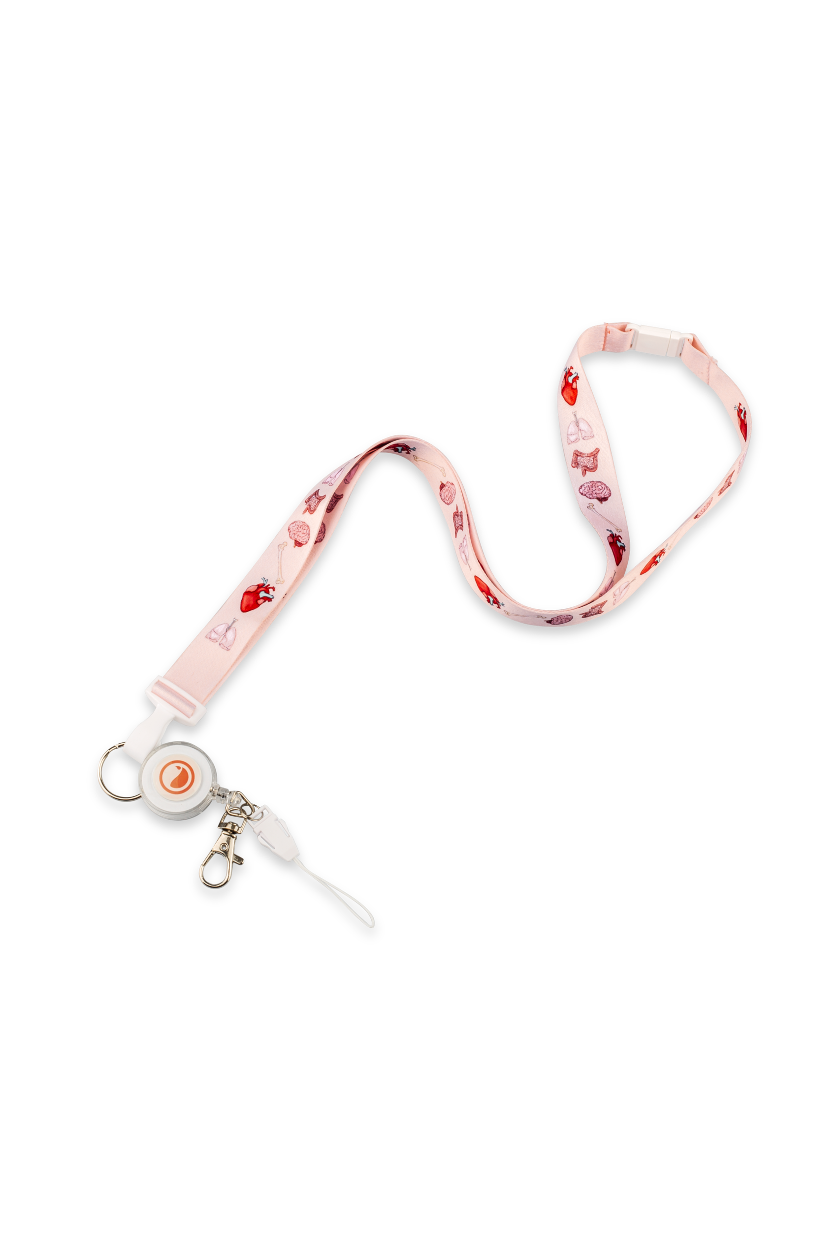 Lanyard multifunción con retráctil - Organs Collection