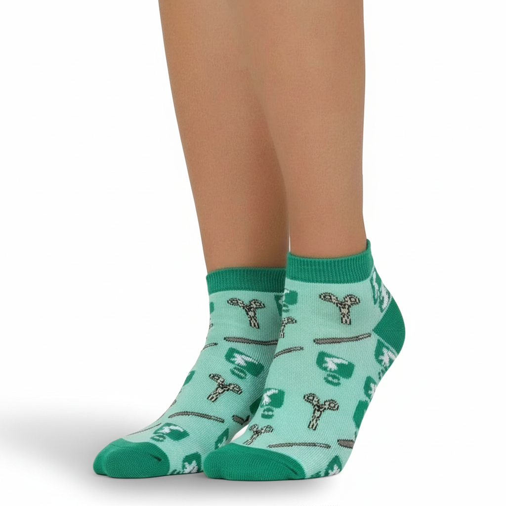 Calcetines Tobilleros Estampados - Sin Anestesia