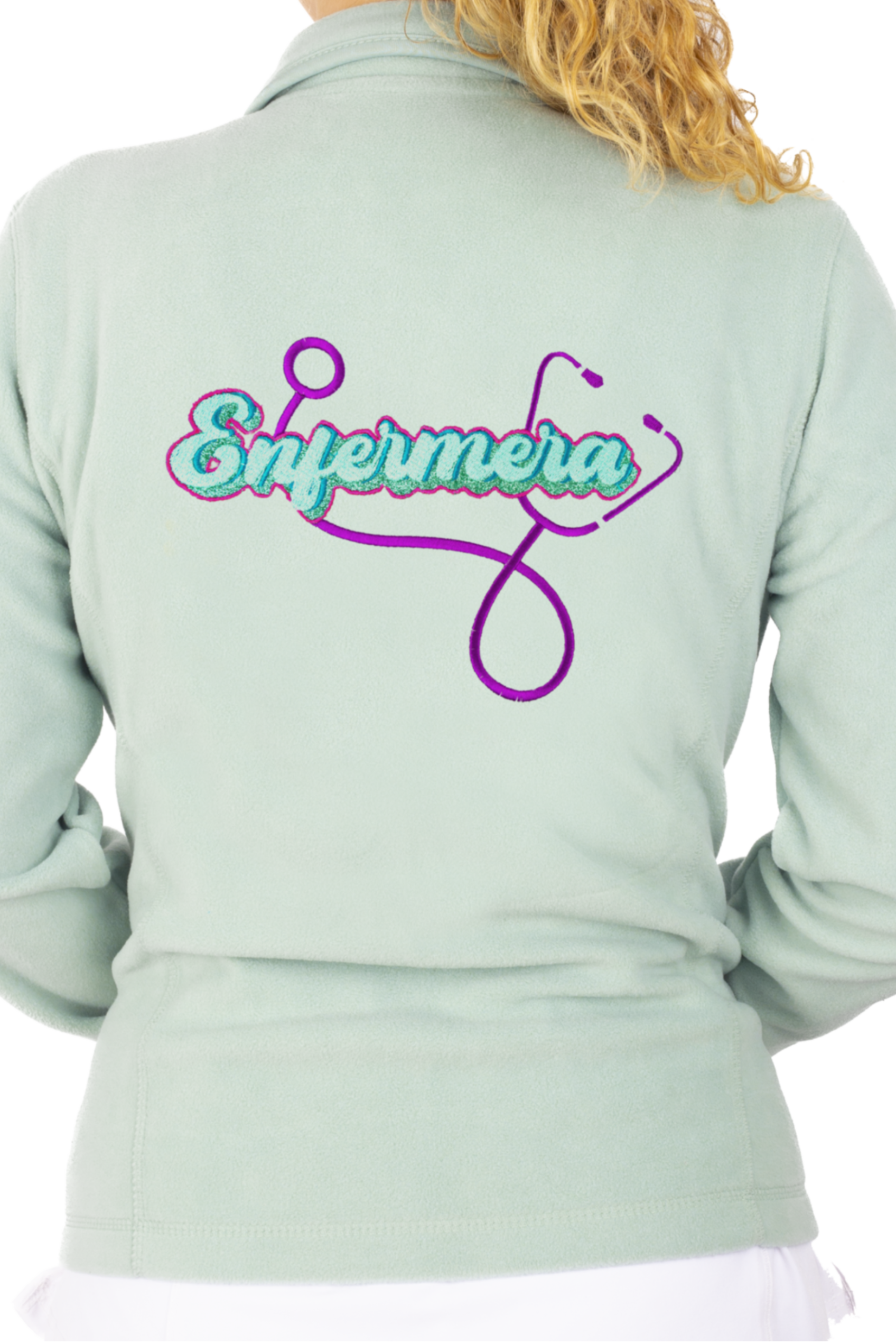 Forro Polar Sanitario mujer Personalizado - Sweet Verde