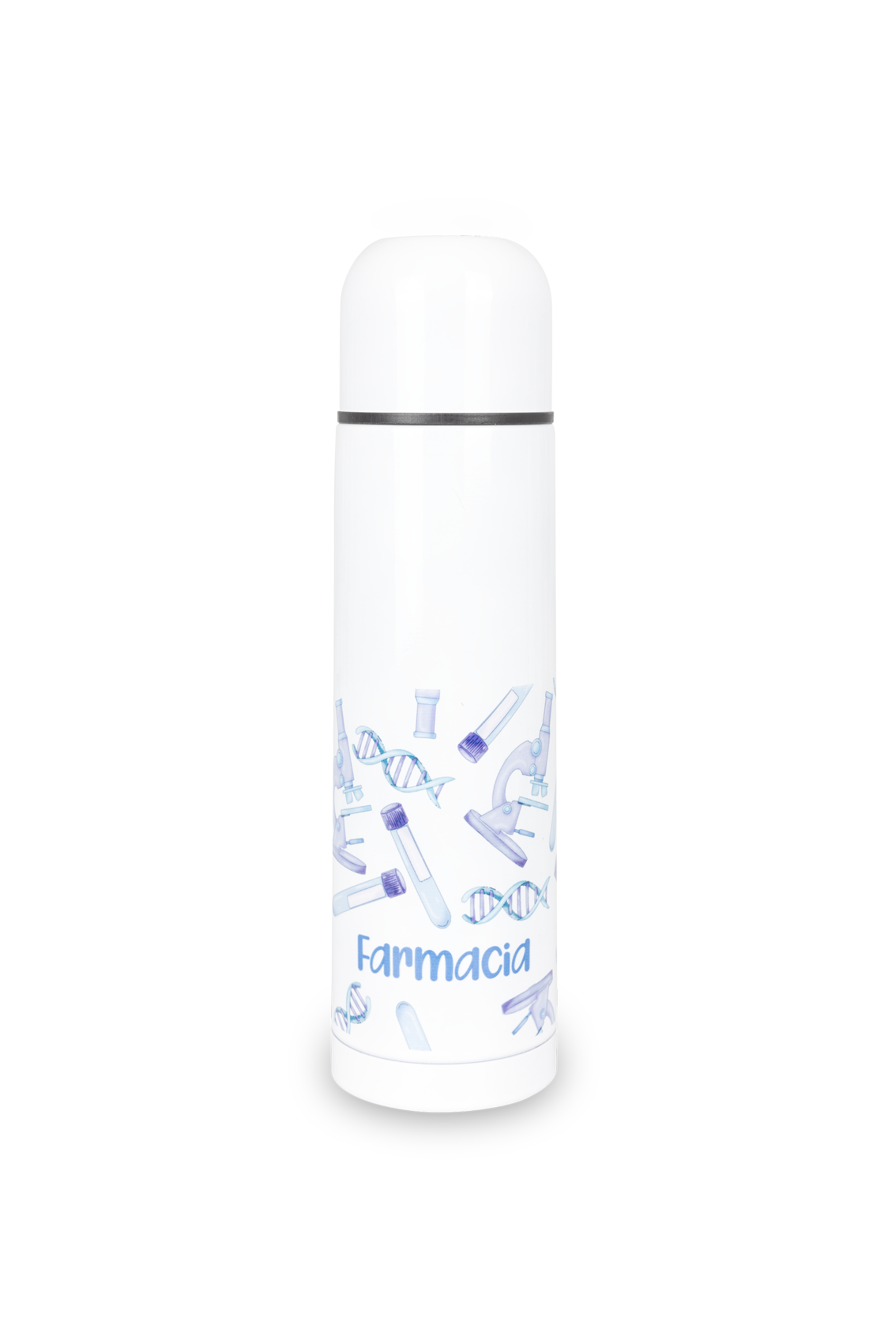 Termo estampado - Laboratorio Farmacia