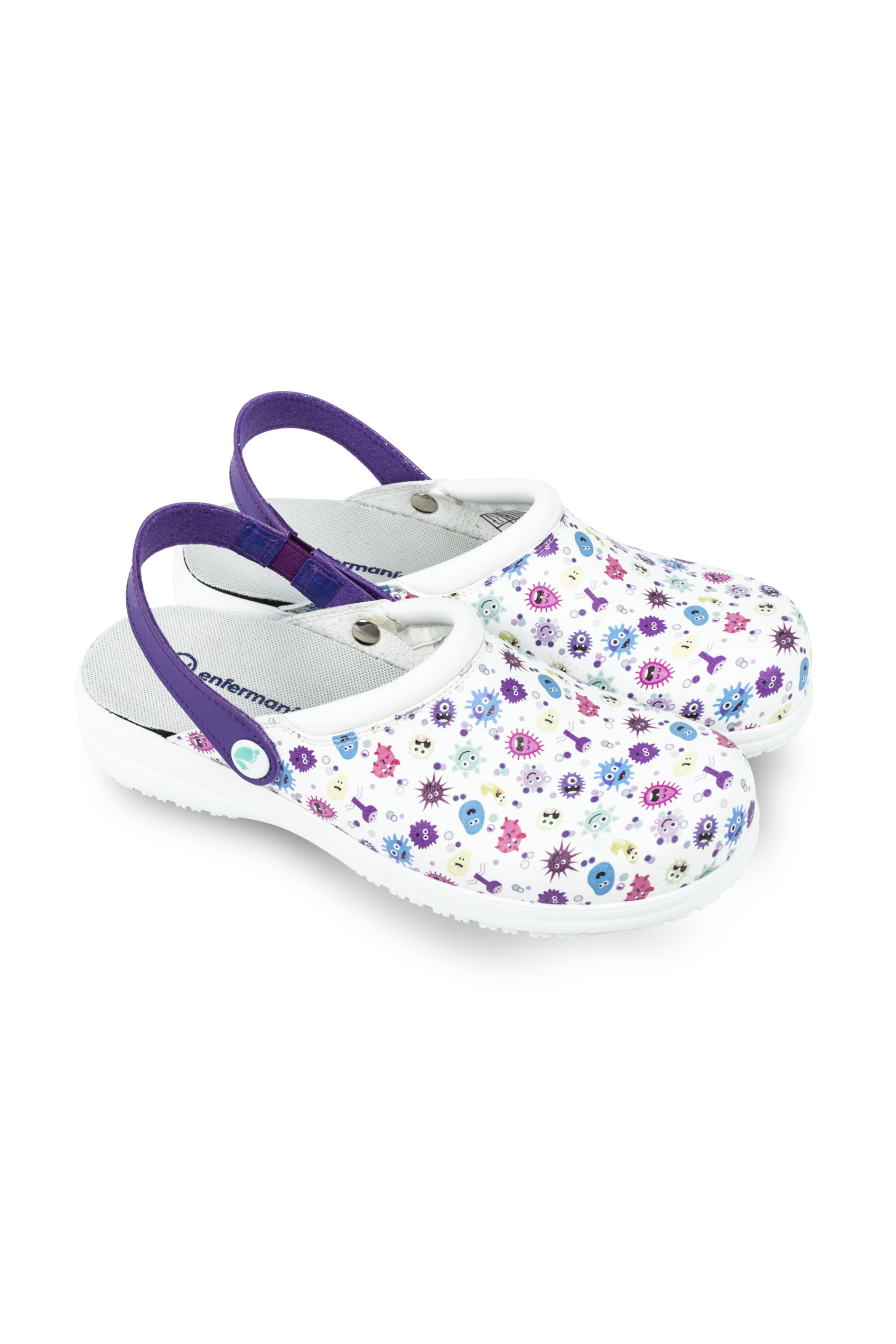 Zueco sanitario estampado - Virus Collection